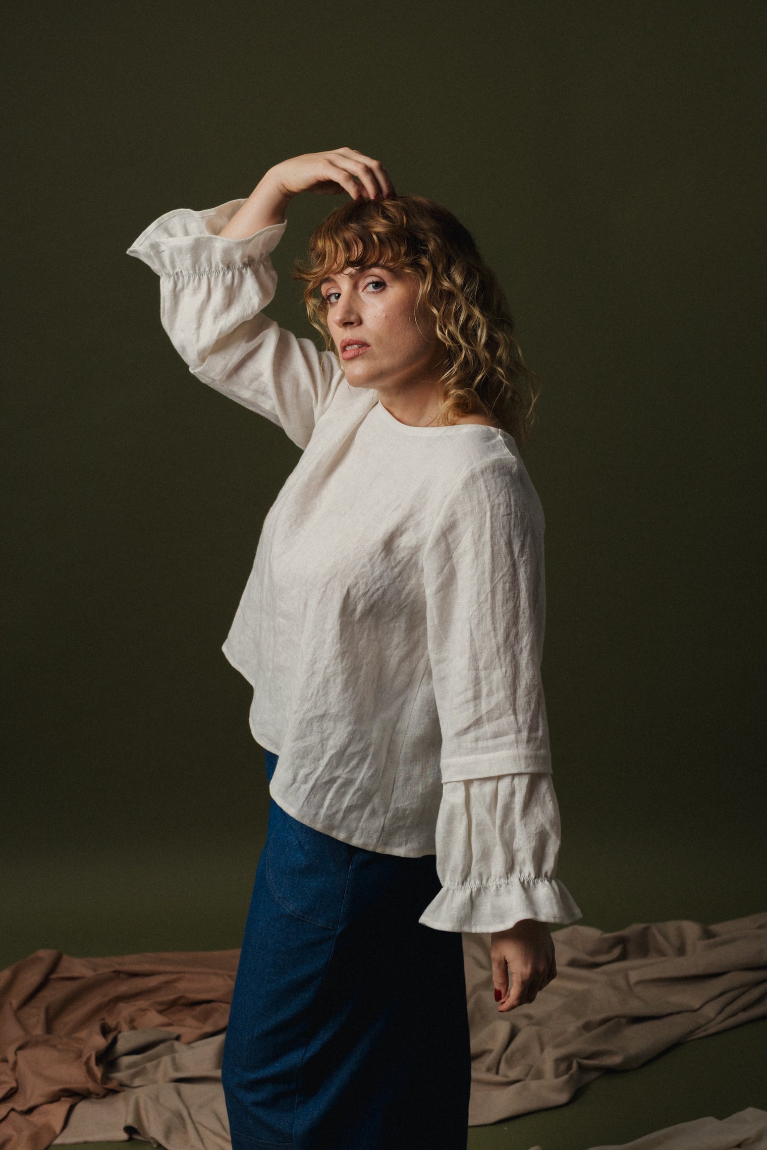 Bel Top - Linen