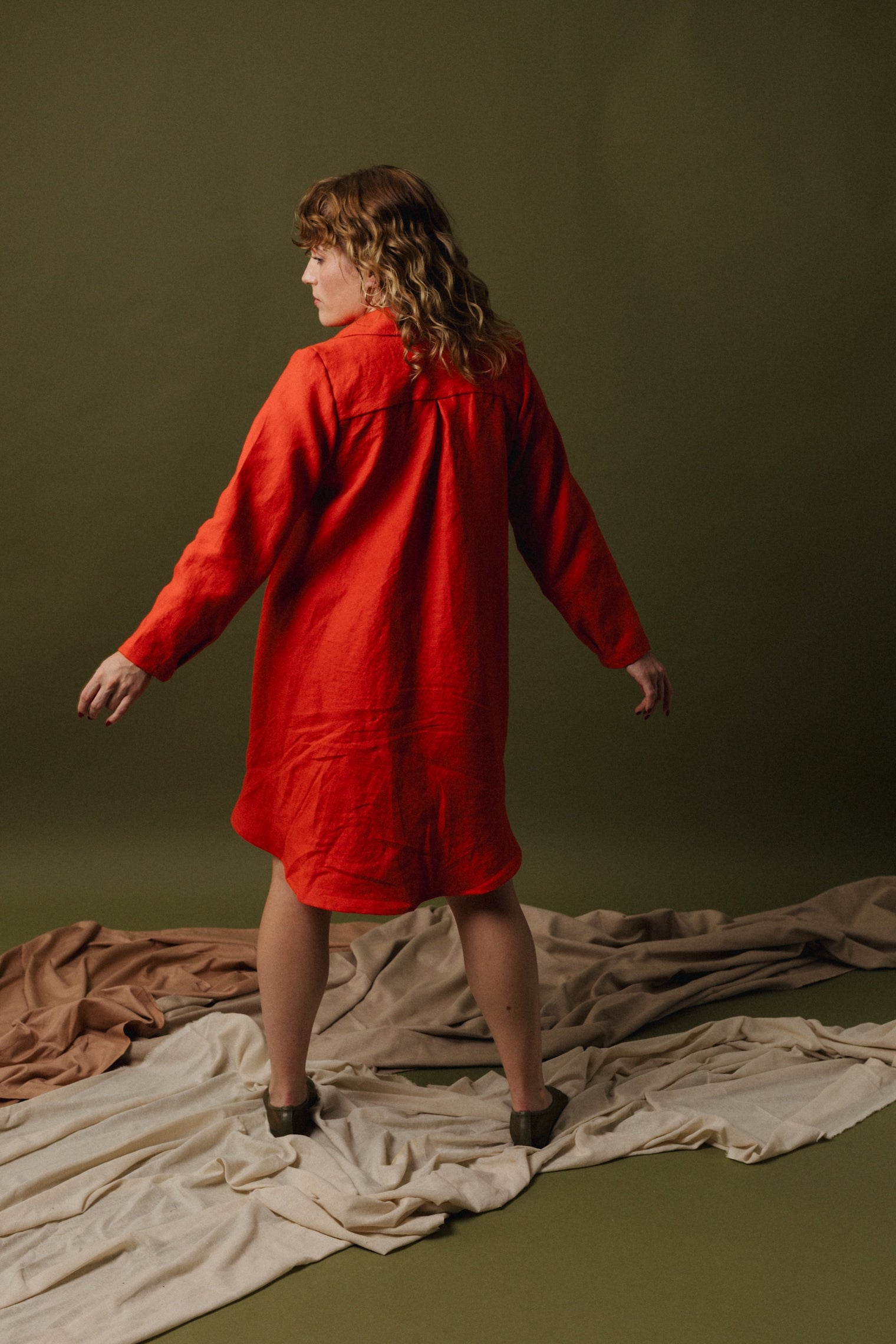 Celine Shirtdress - Linen