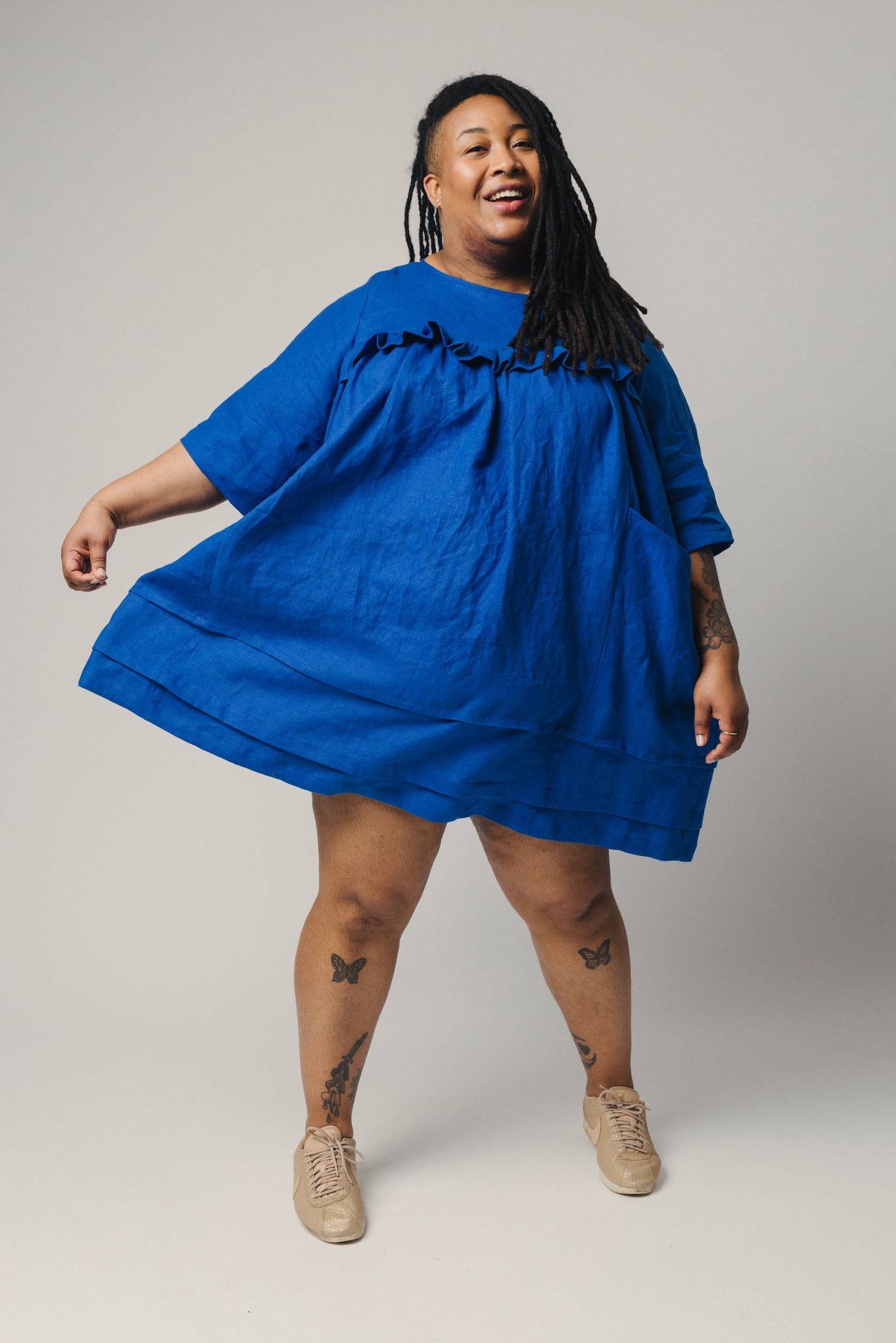 Claire Dress - Linen