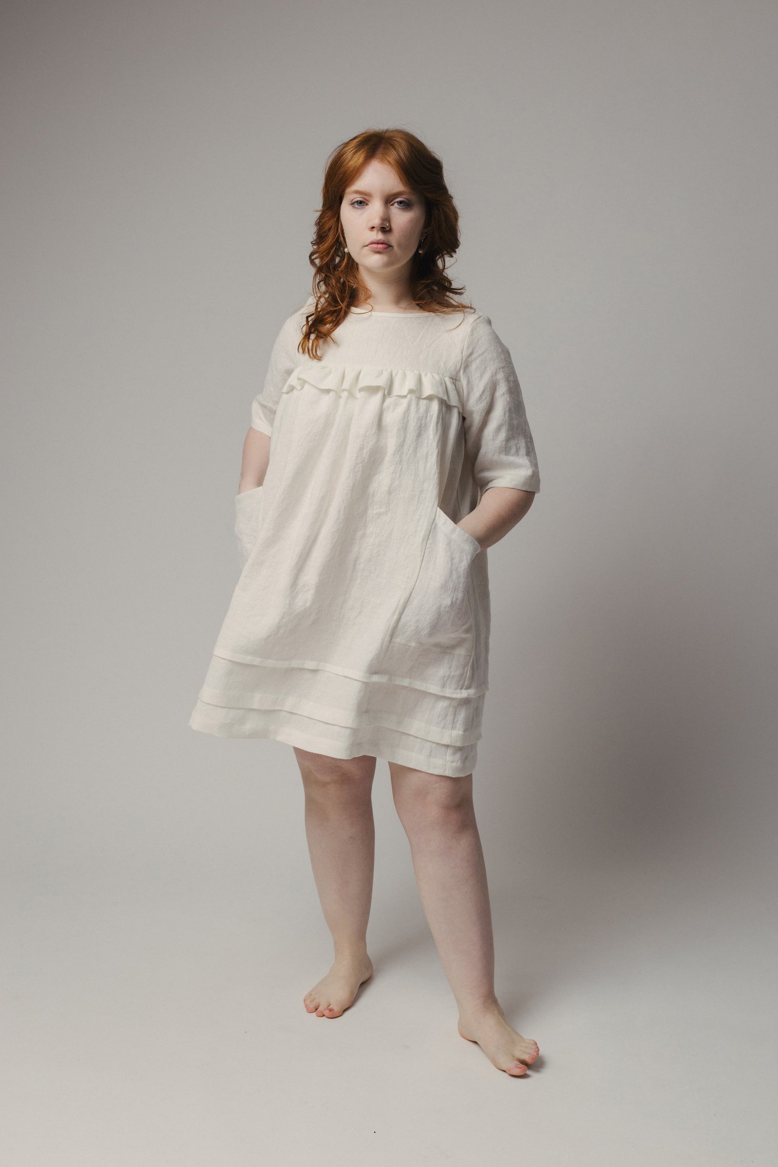 Claire Dress - Linen