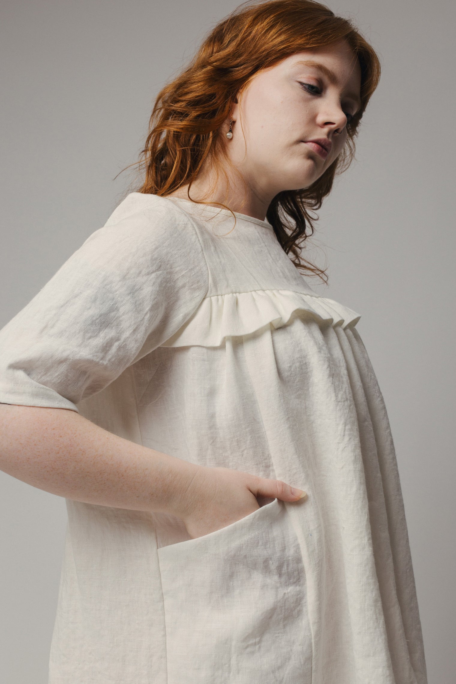 Claire Dress - Linen