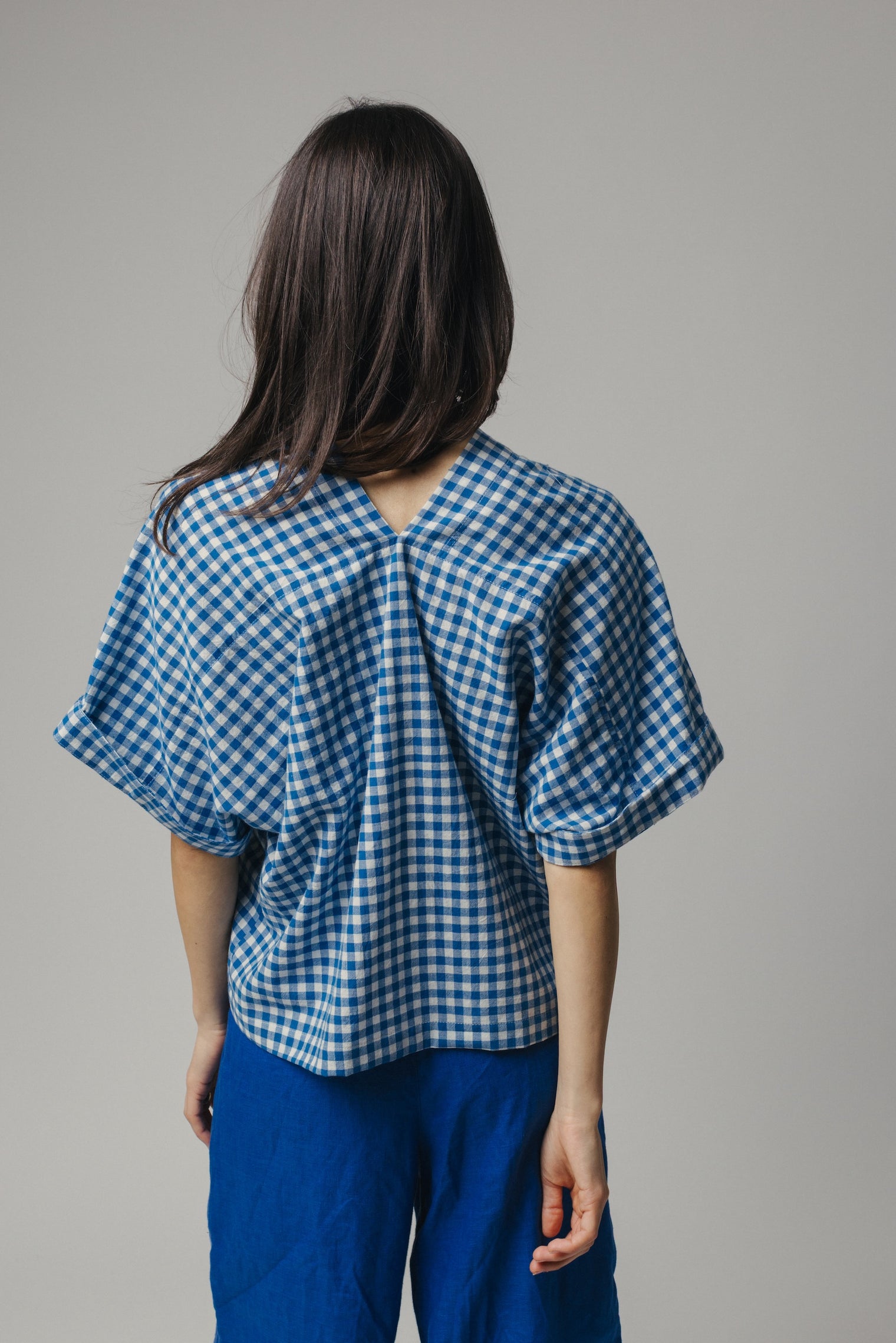 Judith Top - Handwoven Cotton