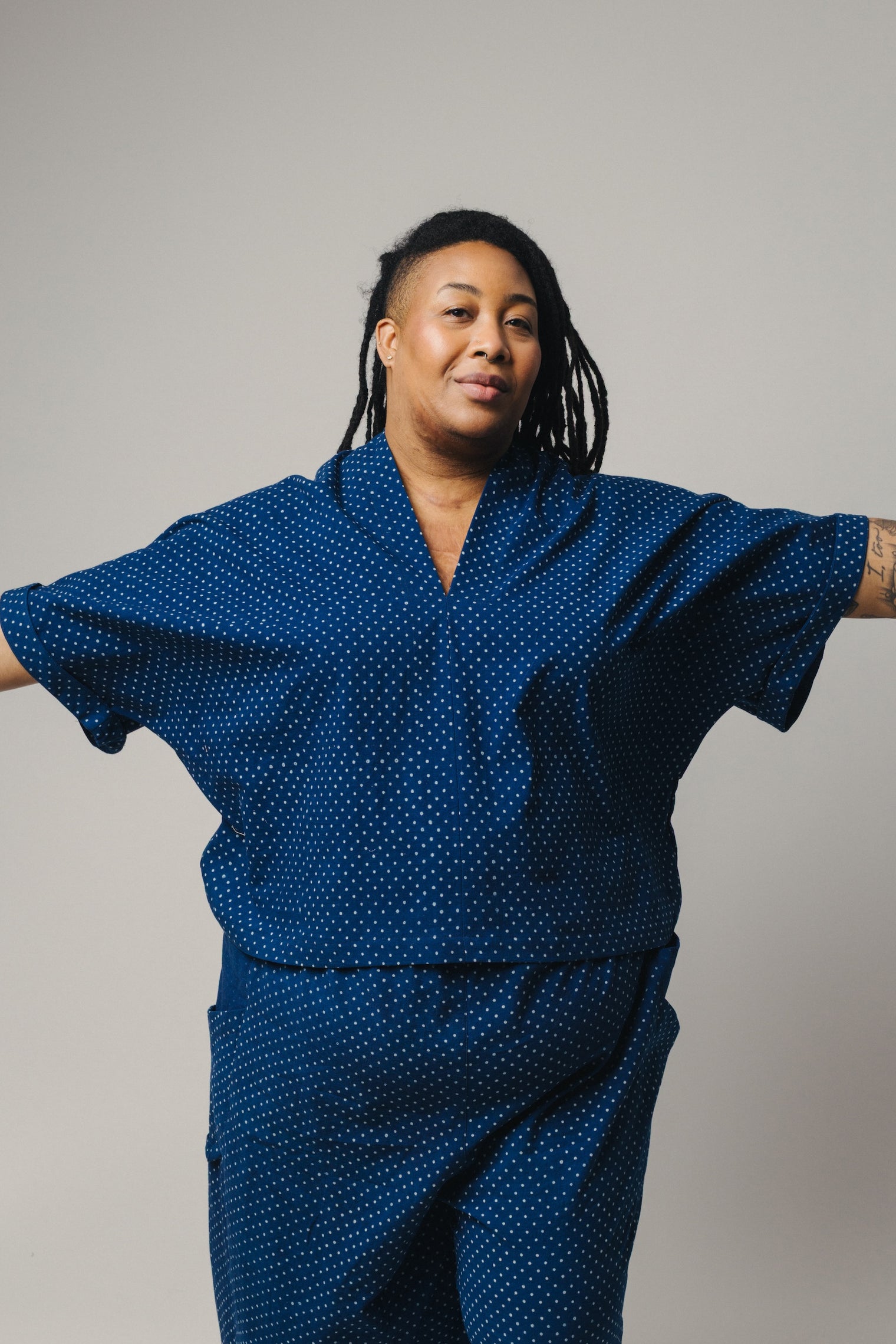 Judith Top - Handwoven Cotton