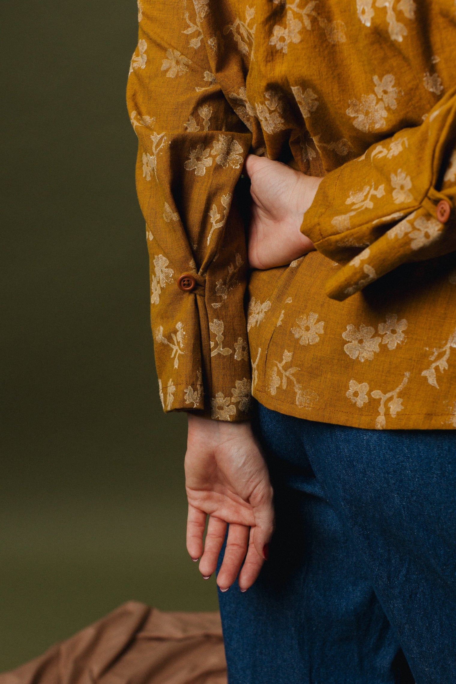 Opal Top - Block Printed Cotton
