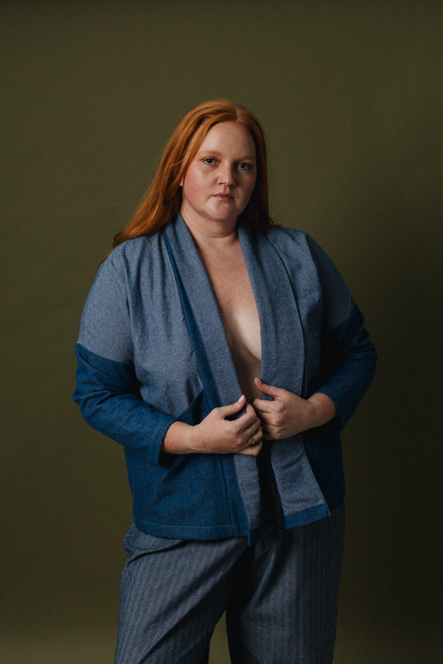 Uma Jacket - Denim Arches