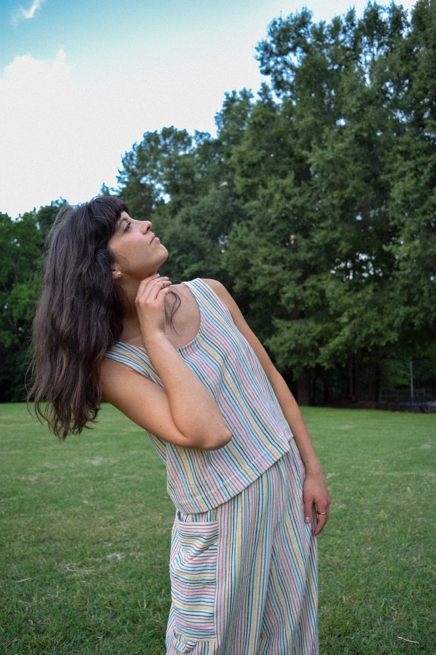 Sunny Top - Handwoven Cotton
