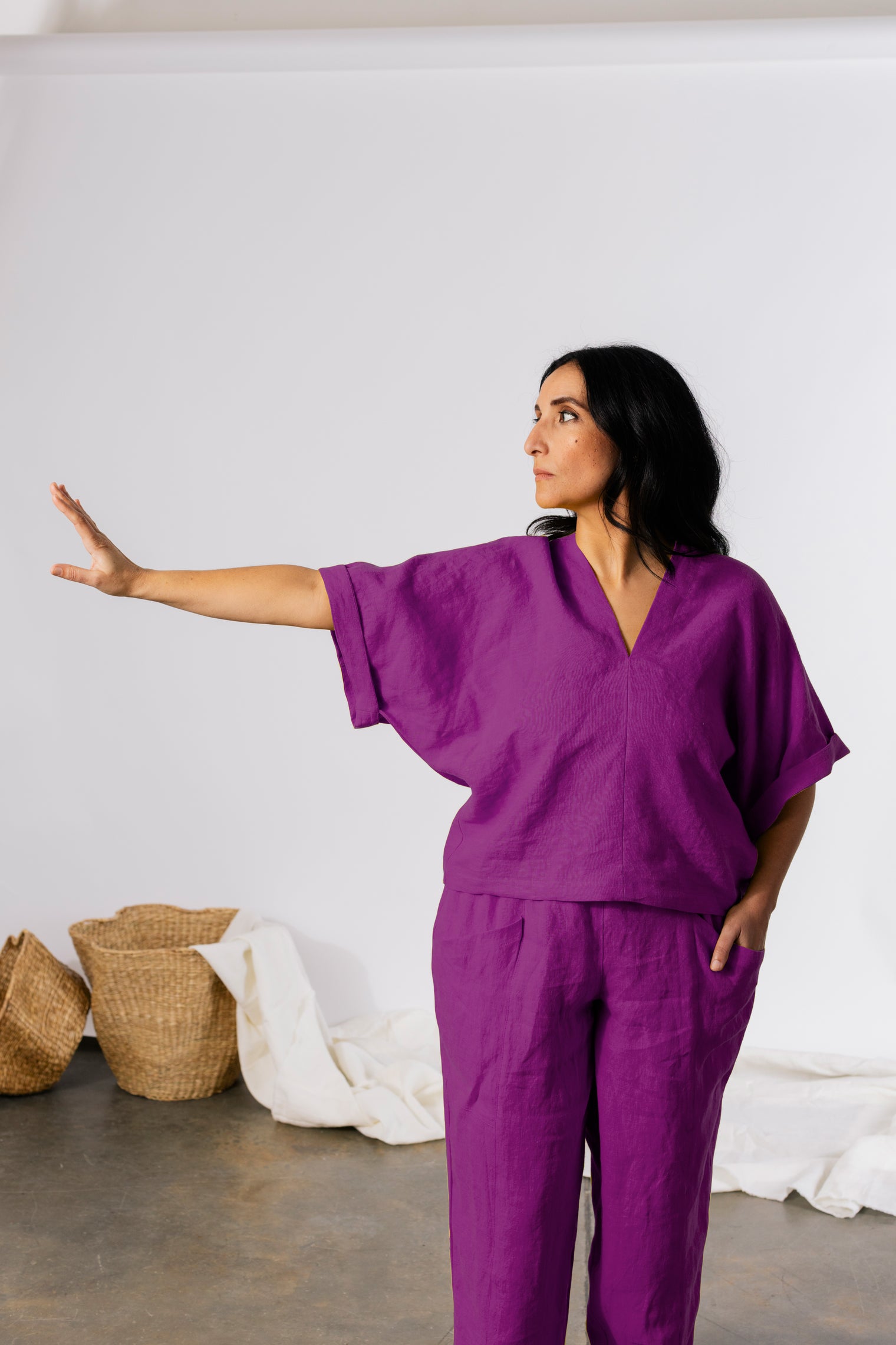 LIMITED EDITION Judith Top - Mulberry
