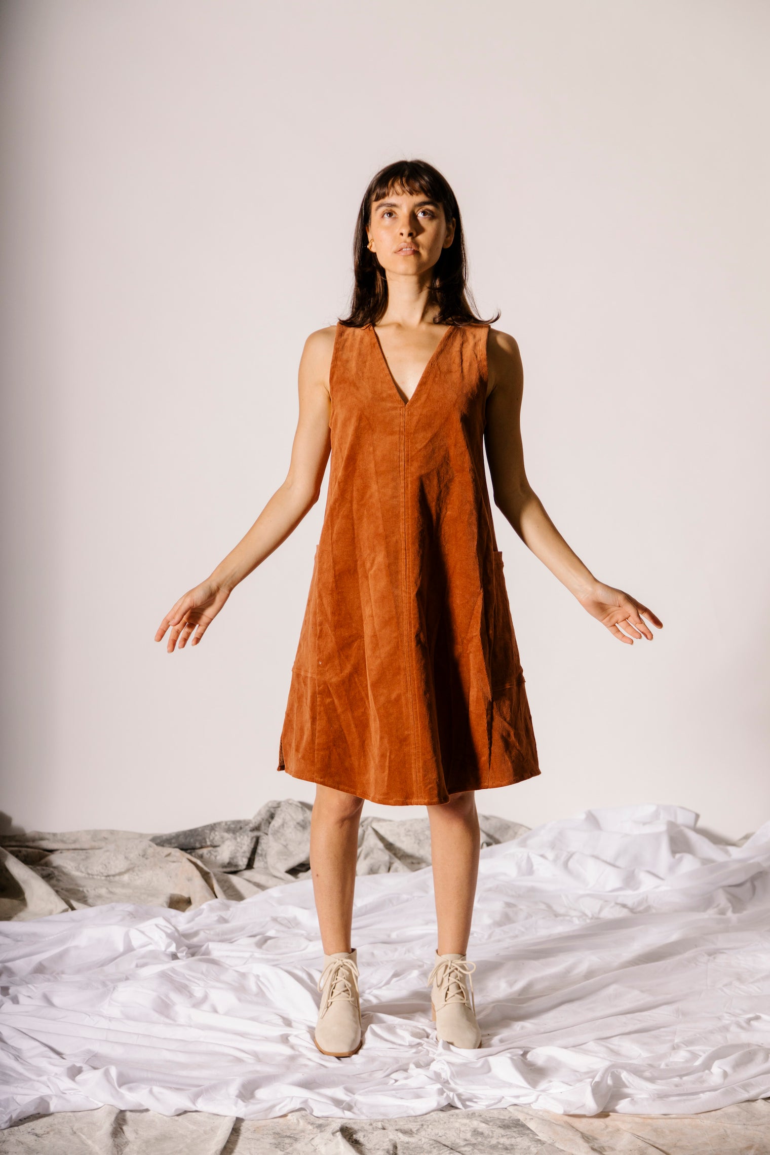 Mira Dress - Corduroy