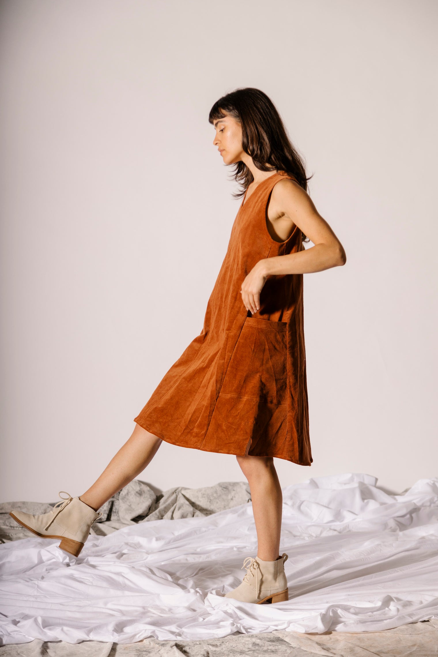 Mira Dress - Corduroy