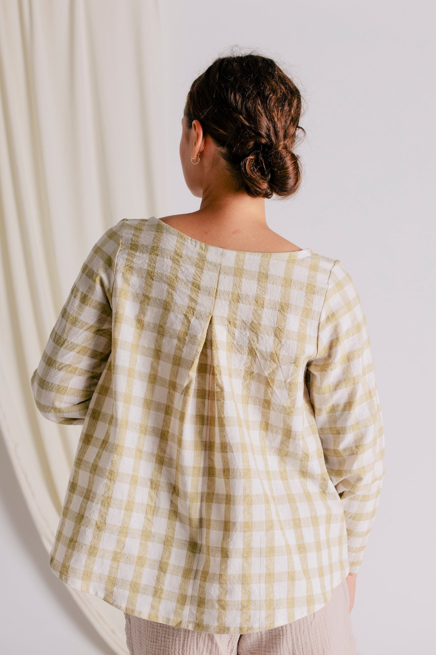 Opal Top - Handwoven Cotton