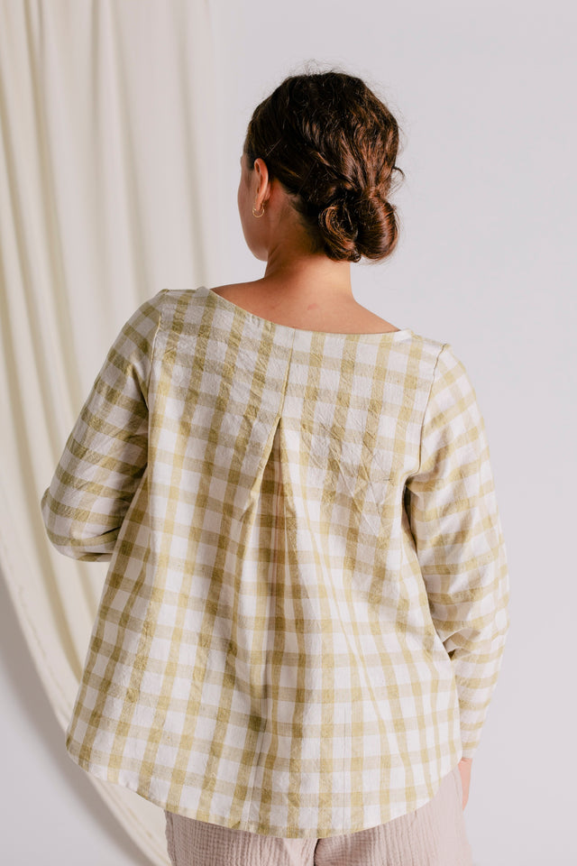 Opal Top - Handwoven Cotton