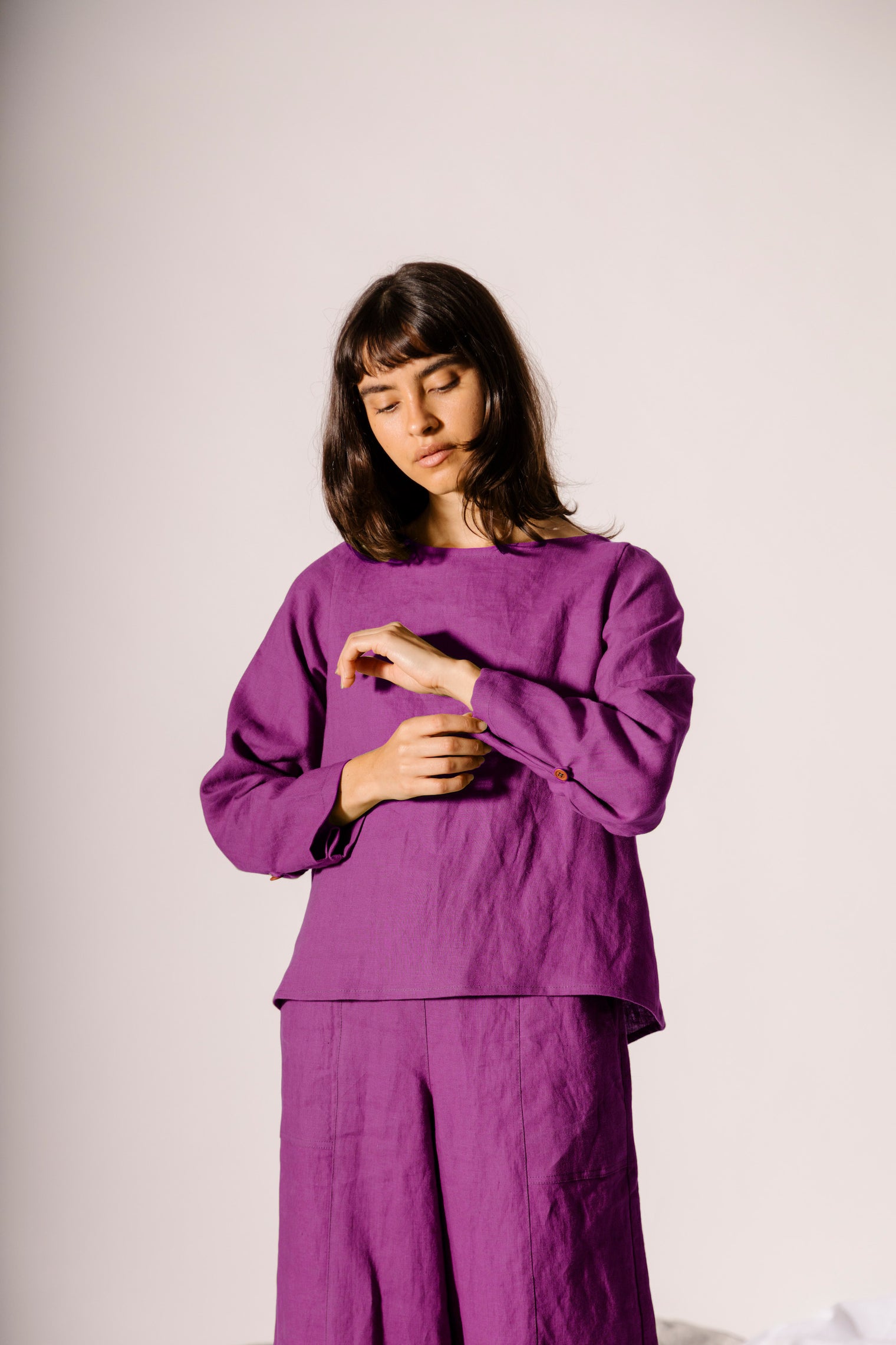 LIMITED EDITION Opal Top - Mulberry
