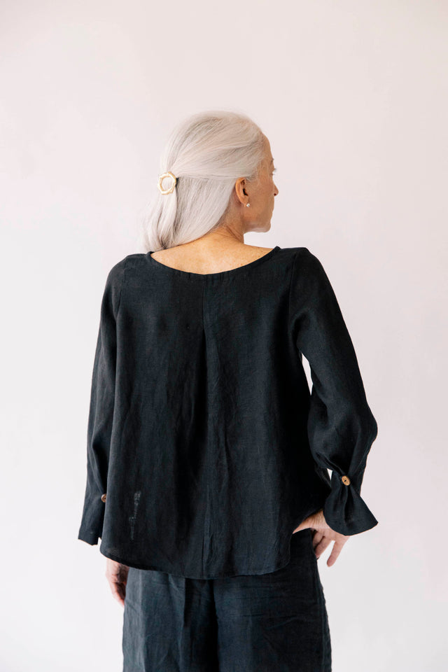 Opal Top - Linen