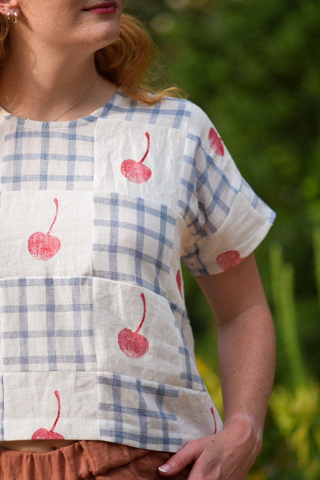 Patchwork Top - Limited Edition "Cherry On Top" Print