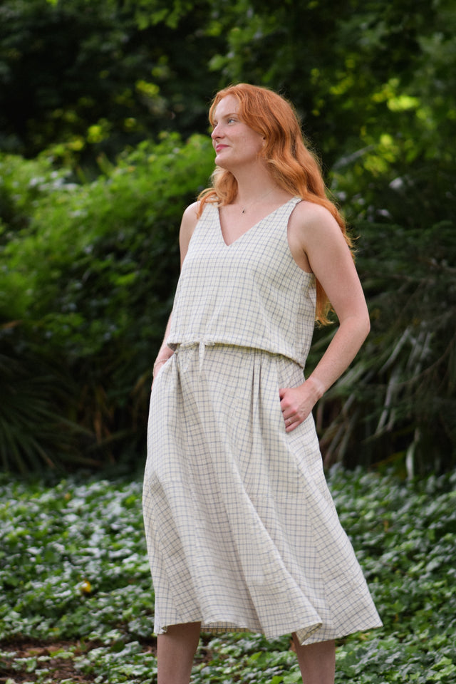 Florence Skirt - Handwoven Cotton