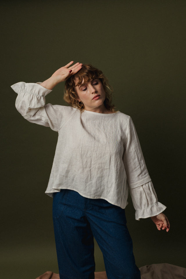 Bel Top - Linen