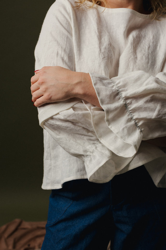 Bel Top - Linen