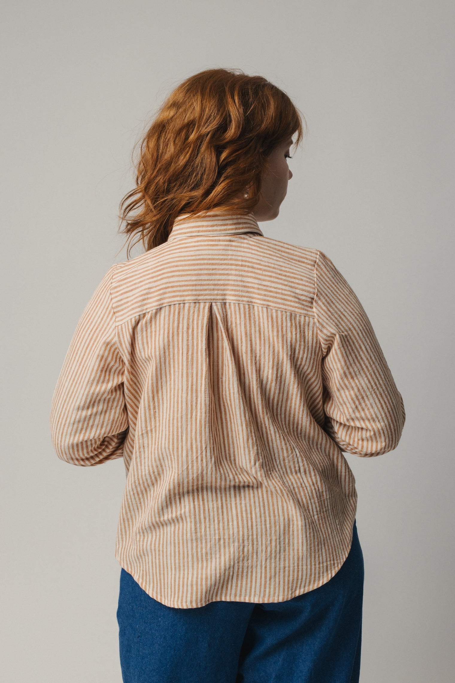 Celine Shirt - Handwoven Cotton