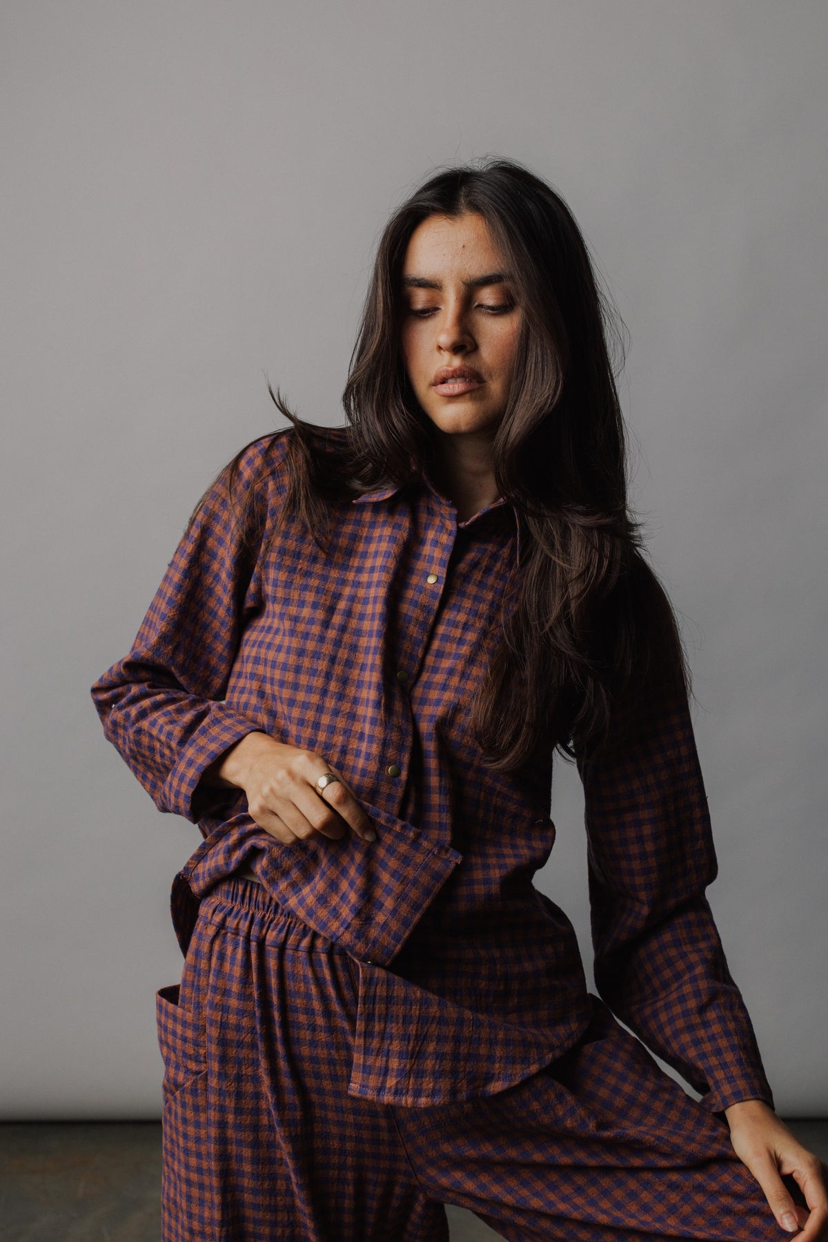 Celine Shirt - Handwoven Cotton