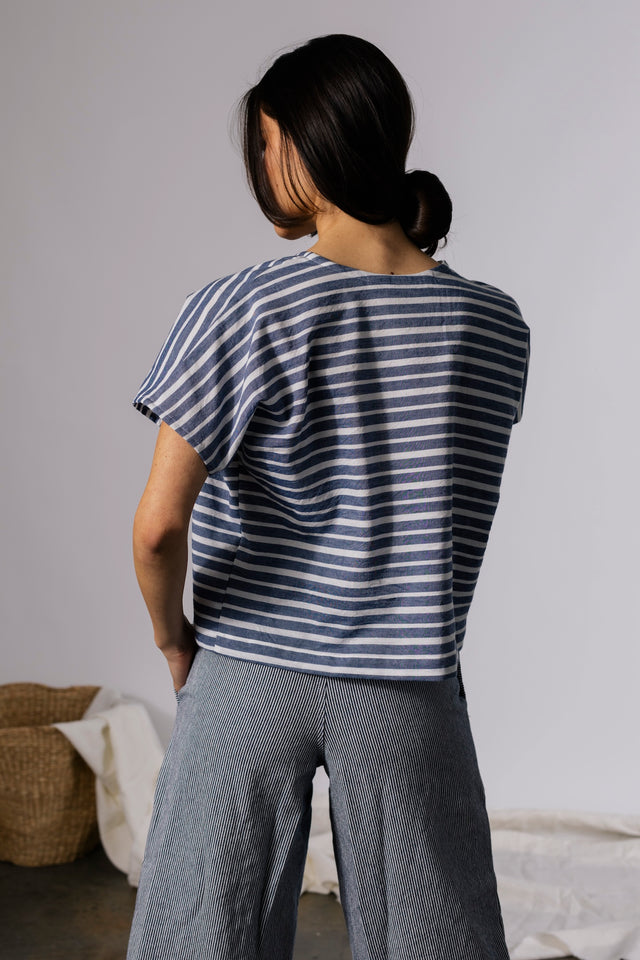 Circle Top - Handwoven Cotton