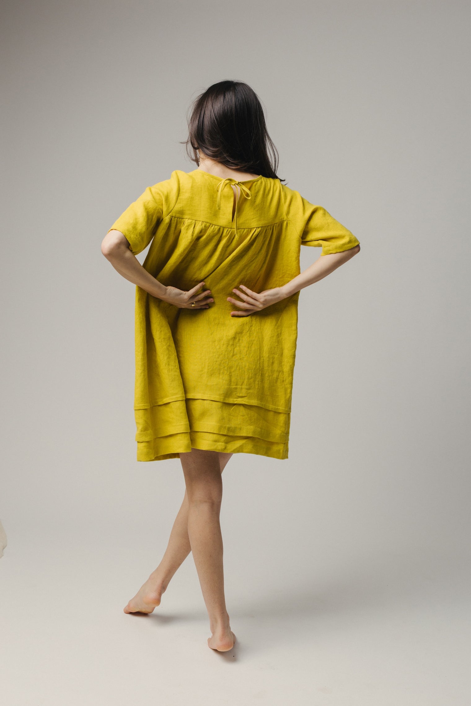 Claire Dress - Linen