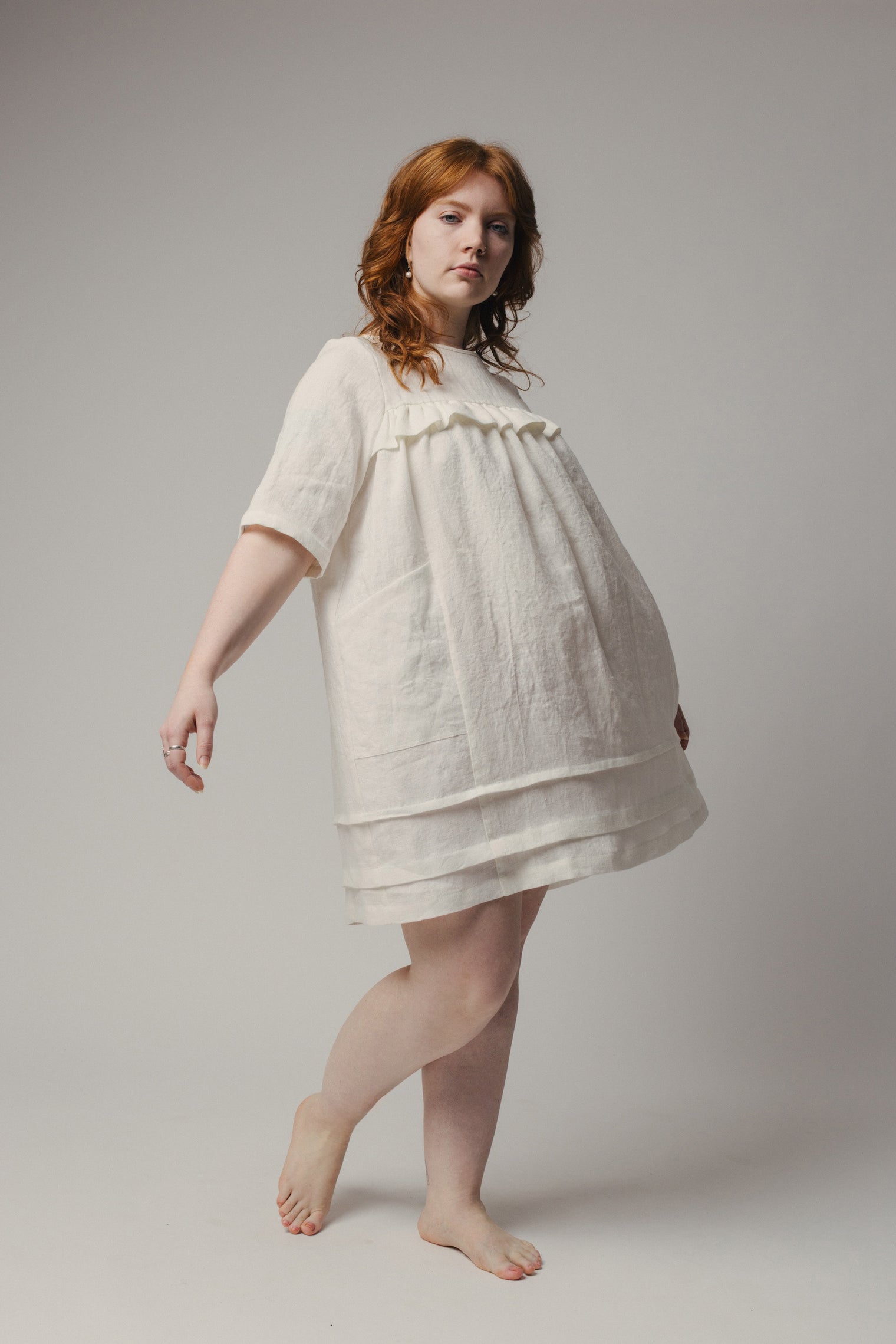Claire Dress - Linen