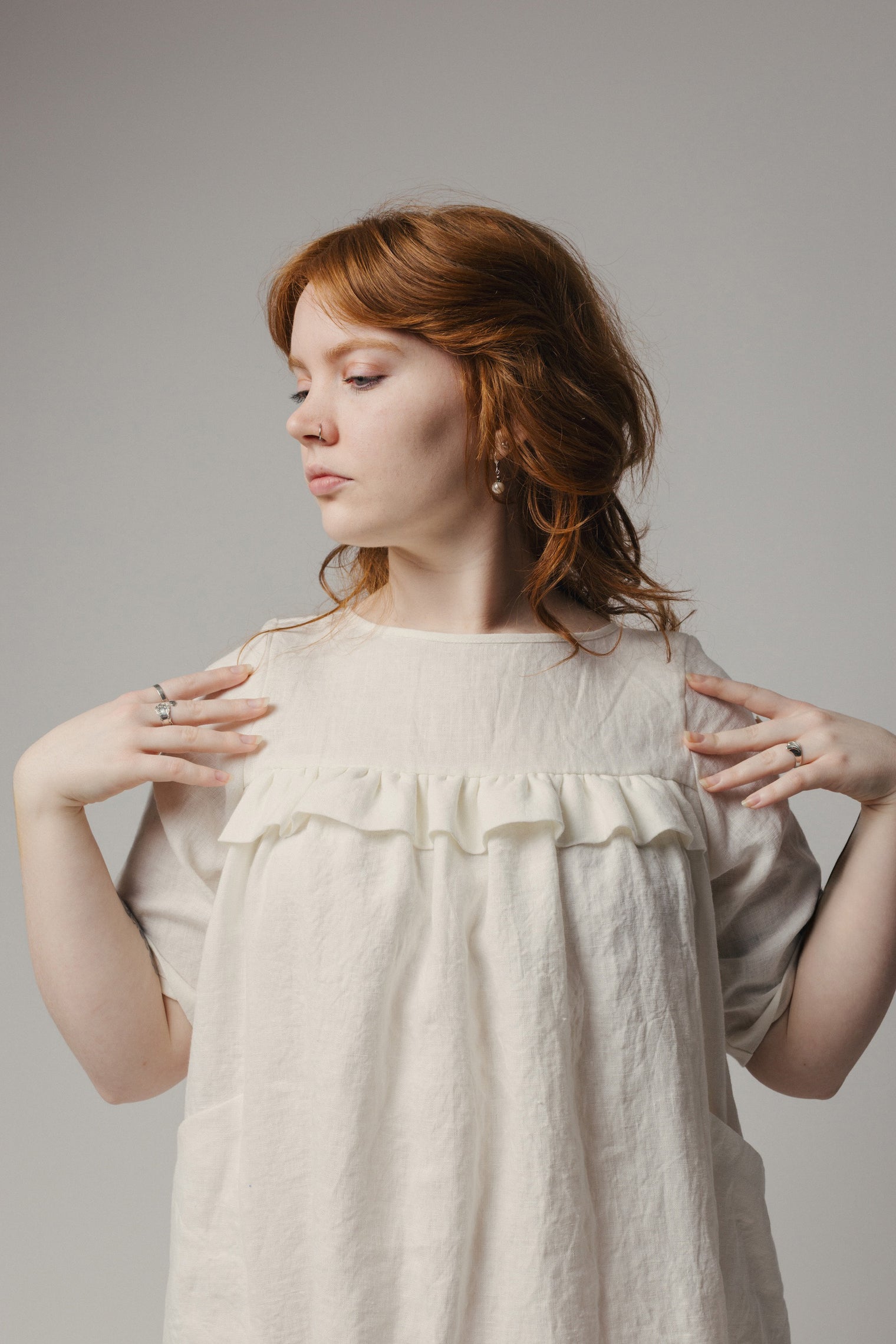 Claire Dress - Linen