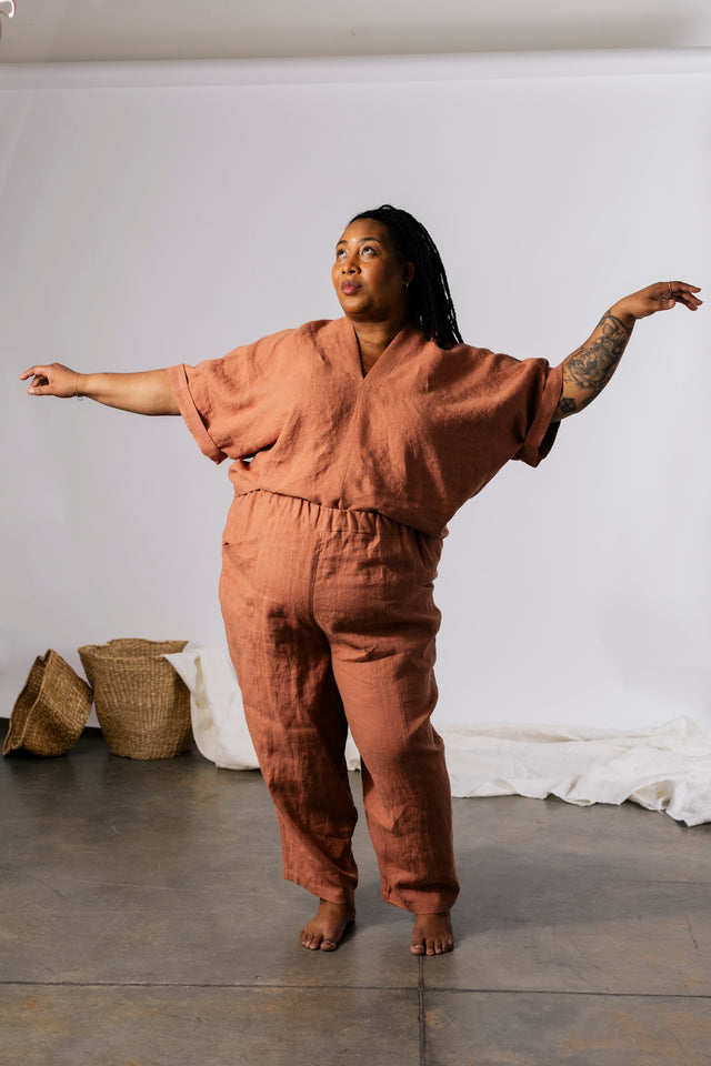 Judith Top - Linen