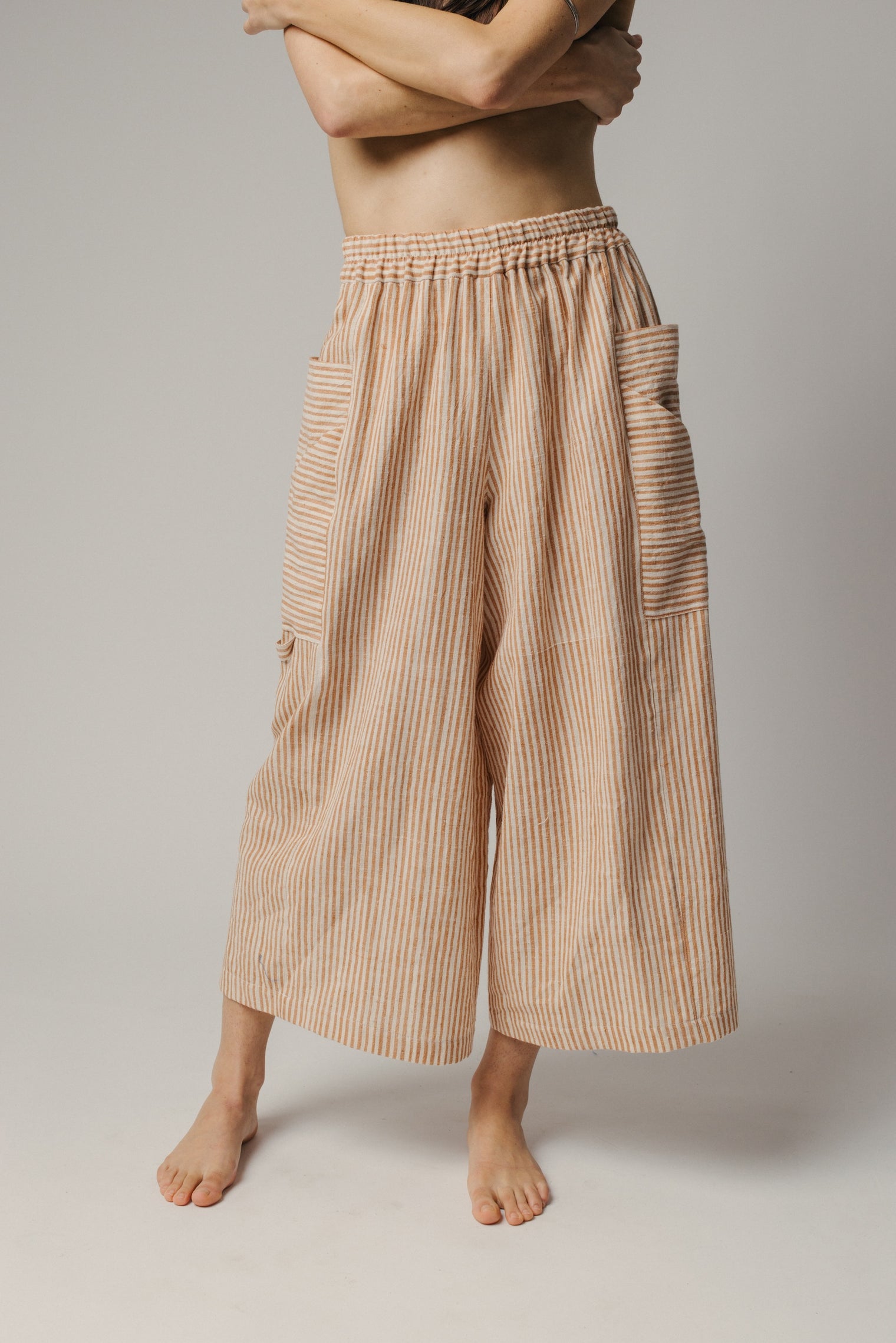Gardener Pant - Handwoven Cotton