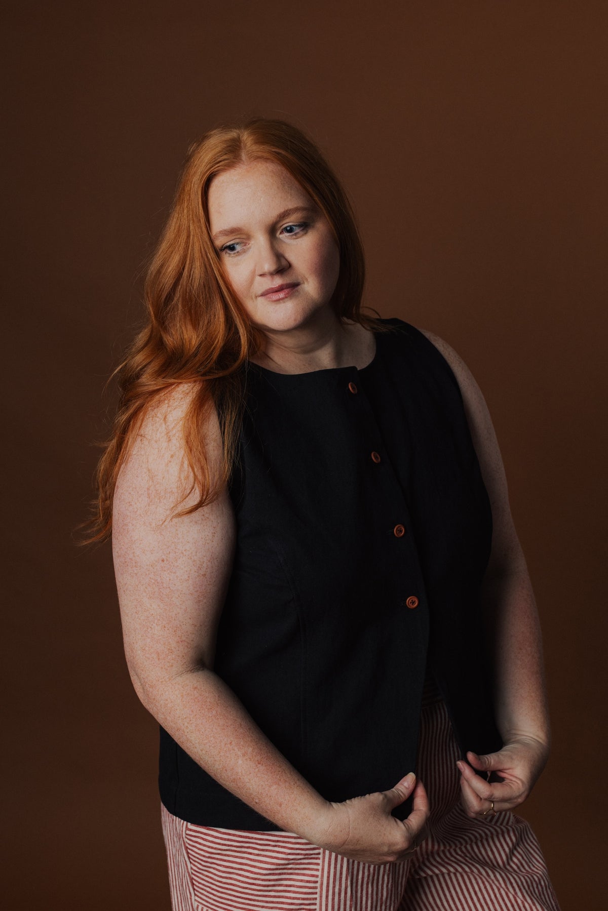 Gina Waistcoat - Workcloth