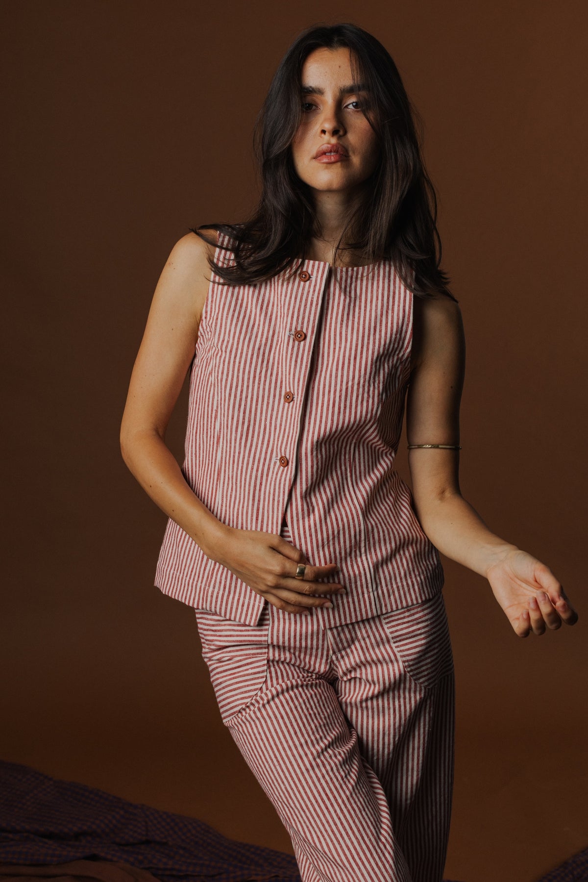 Gina Waistcoat - Workcloth