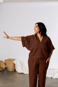 Judith Top - Linen