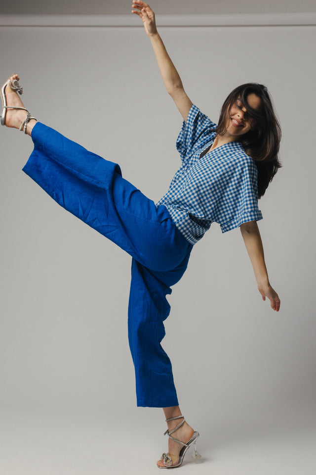 Judith Top - Handwoven Cotton