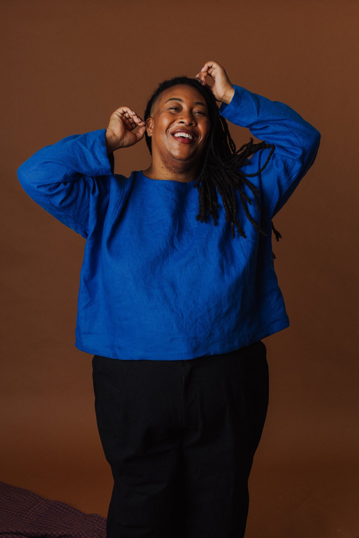 Molly Long Sleeve Top - Linen