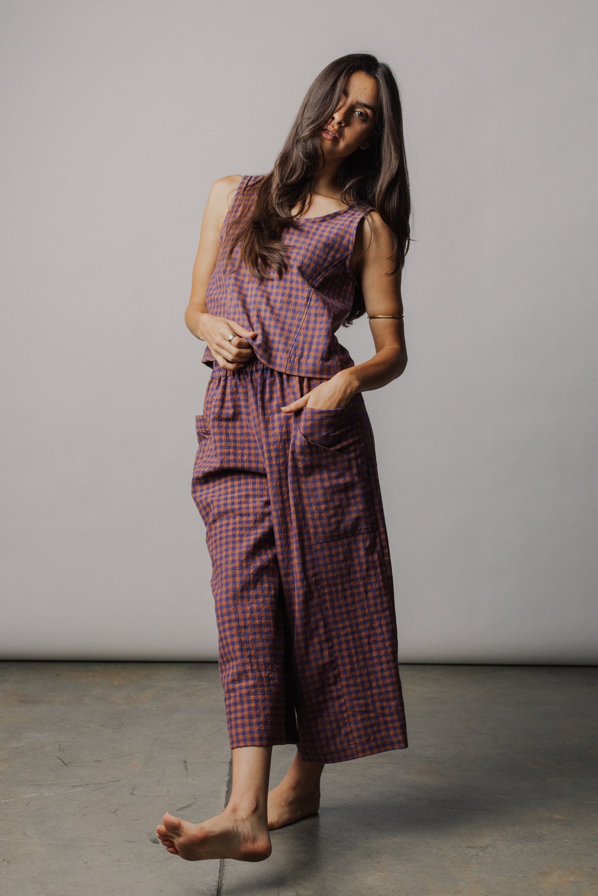 Gardener Pant - Handwoven Cotton