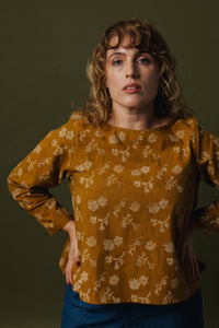 Opal Top - Block Printed Cotton
