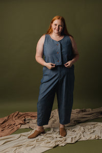 Cecily Vest - Denim