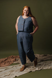 Cecily Vest - Denim