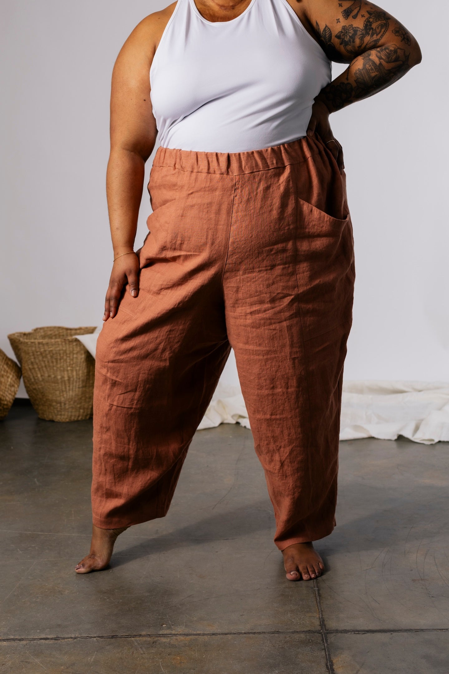 River Pant - Linen