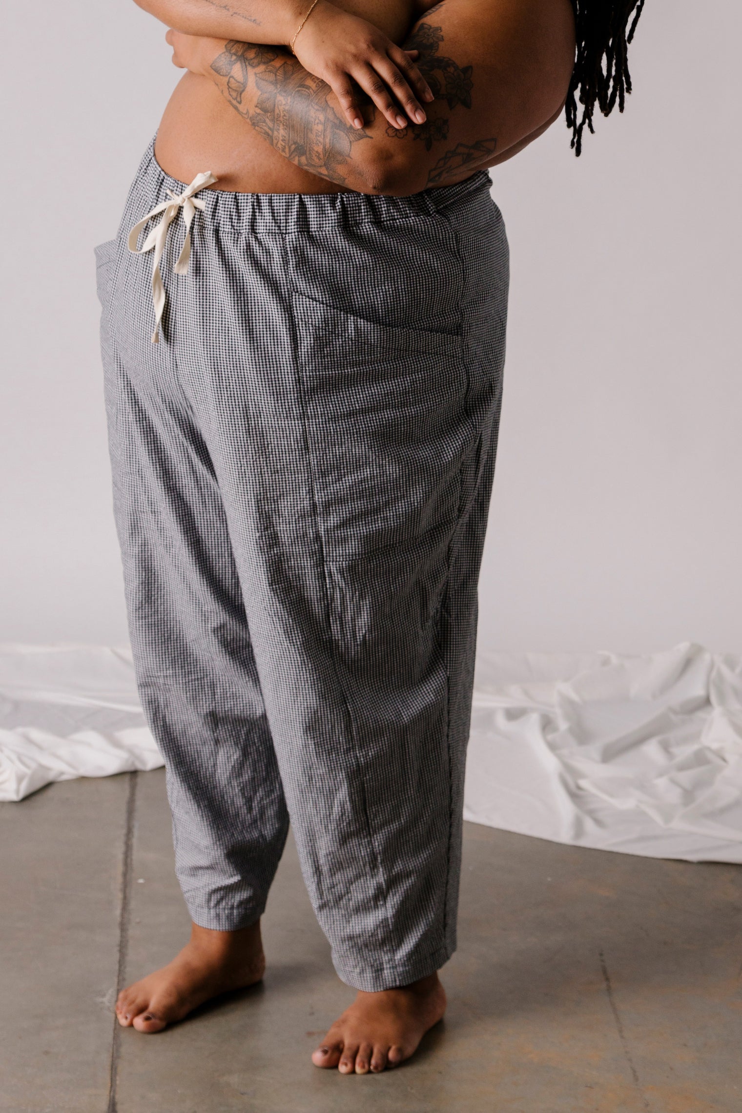 River Pant - Handwoven Cotton