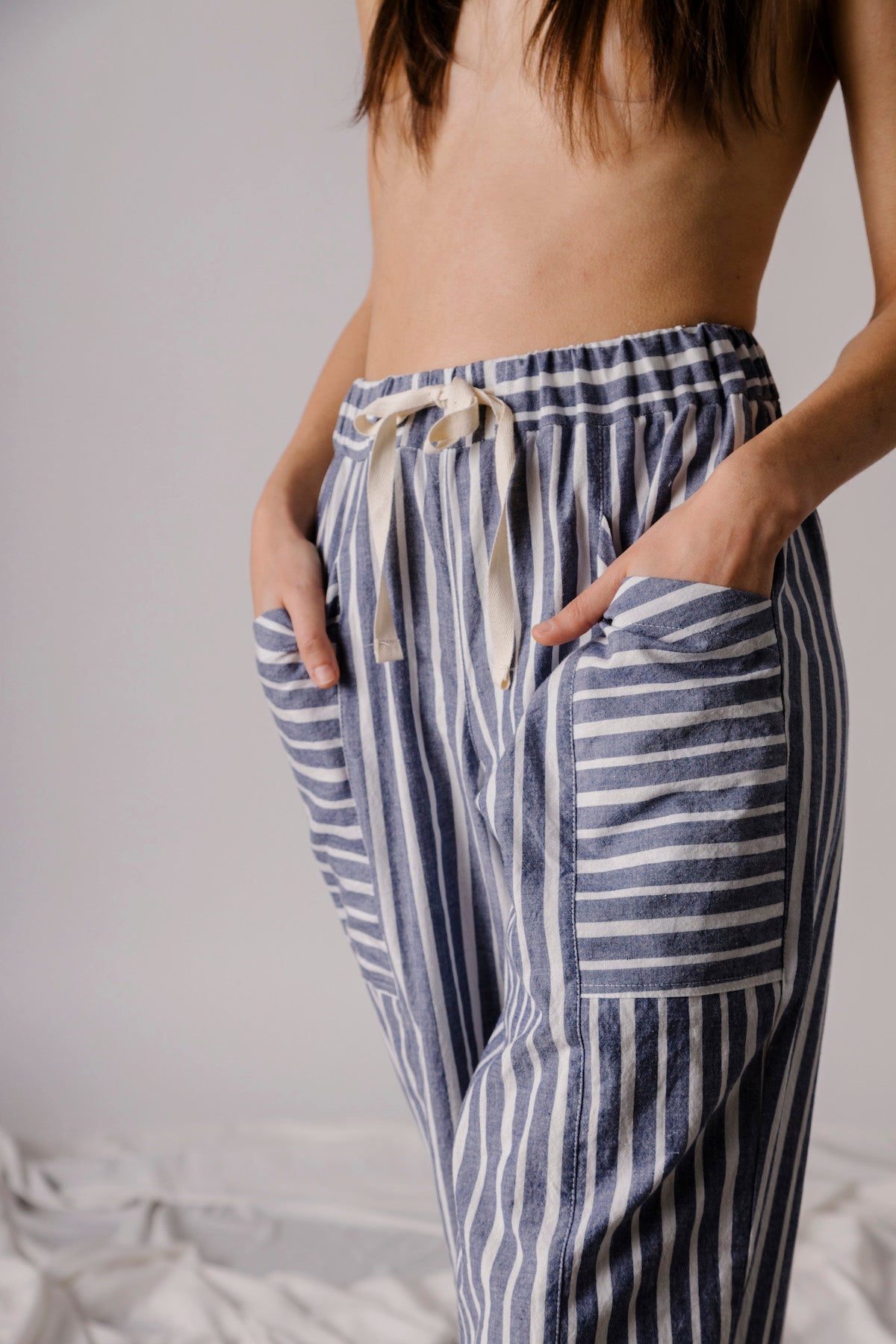 River Pant - Handwoven Cotton