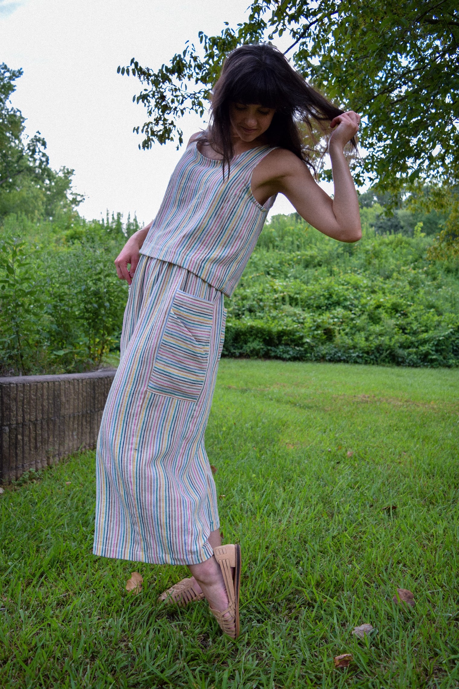 Gardener Pant - Handwoven Cotton