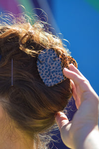 Hair Claw - Tortoise Heart