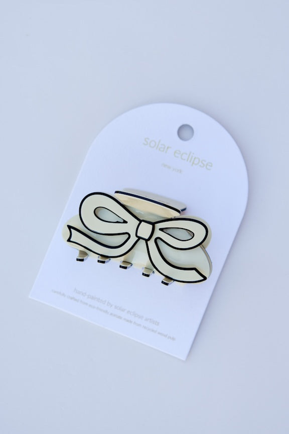 Hair Claw - French Bow