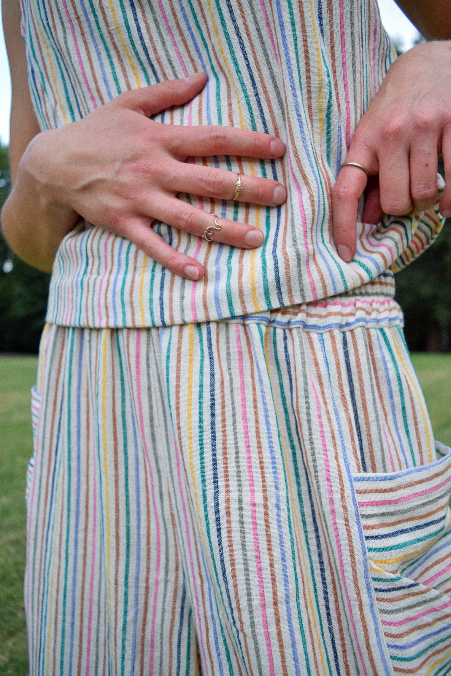 Gardener Pant - Handwoven Cotton