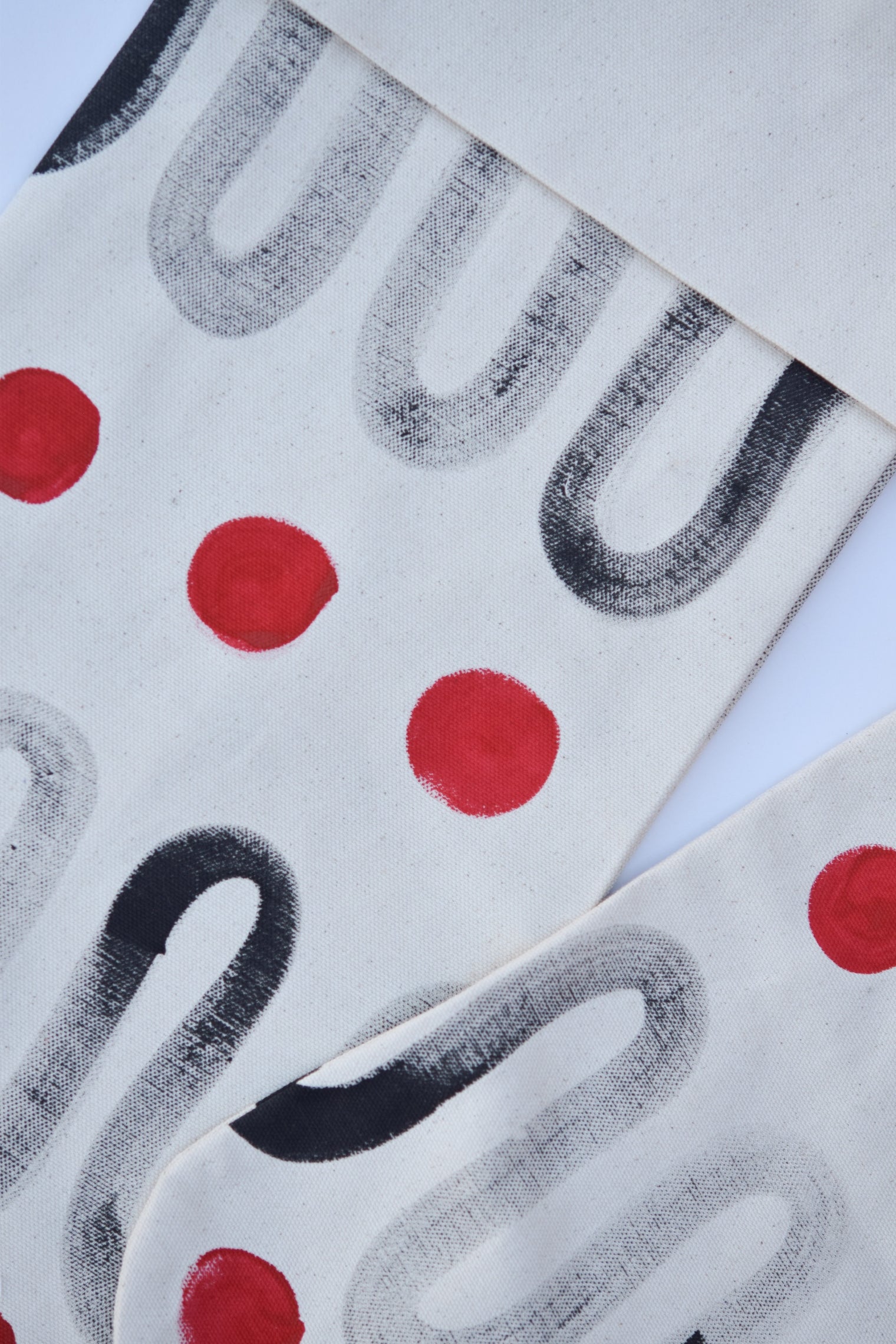 Big Christmas Stocking - Handpainted