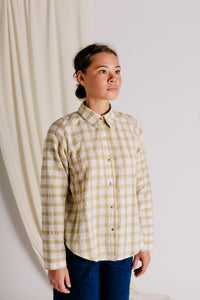 Celine Shirt - Handwoven Cotton