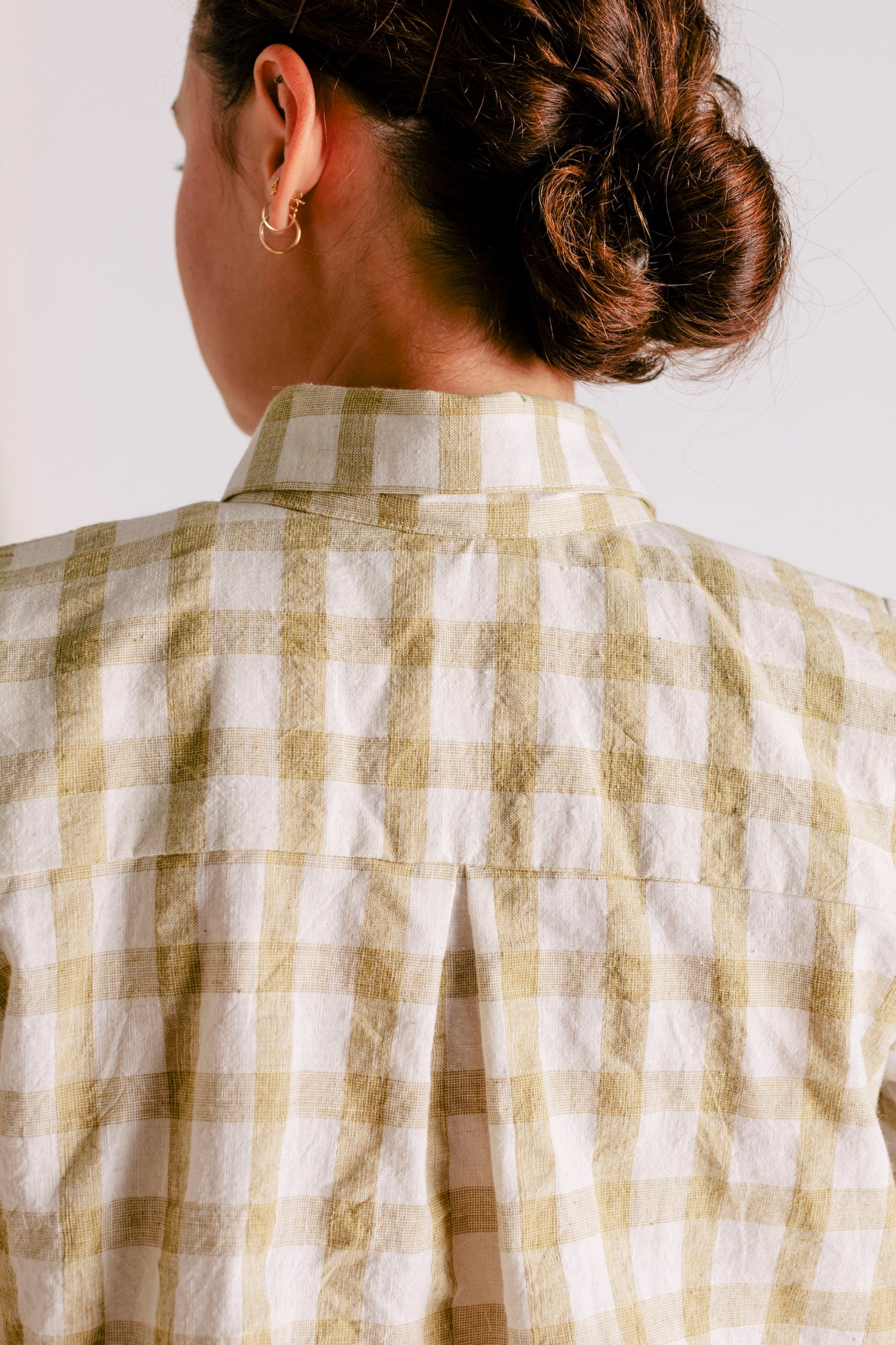 Celine Shirt - Handwoven Cotton