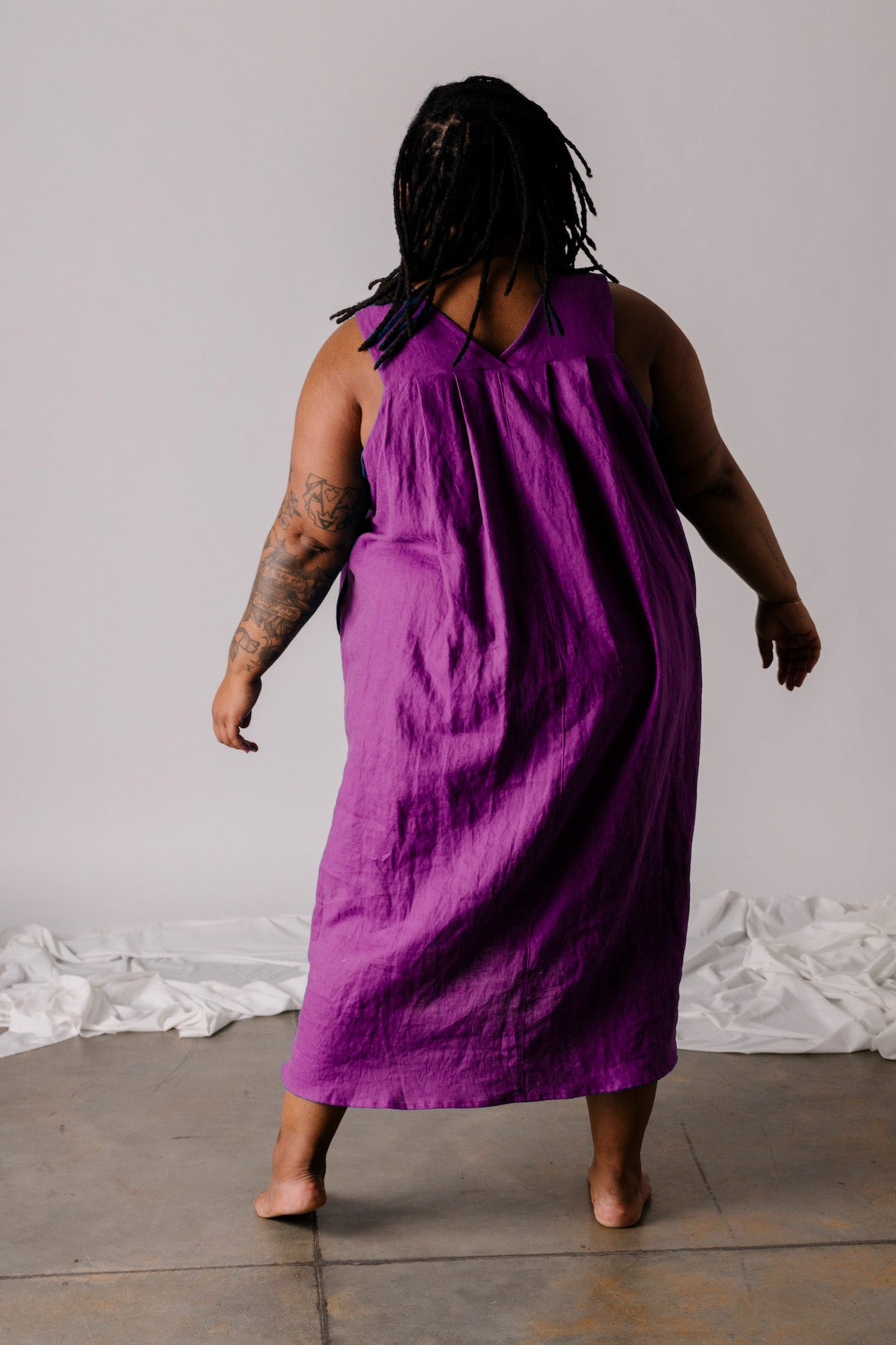 LIMITED EDITION Daphne Dress - Mulberry