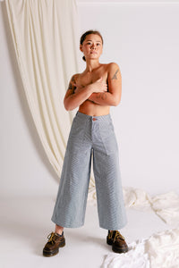 Frankie Wide Pant - Denim